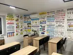 Навчальний клас «Антарес» (вул. Соборності, 62) зі стіною дорожніх знаків (пріоритету, заборонних, наказових), табличок до них та інформаційними стендами про пам'ять і характеристики водія.